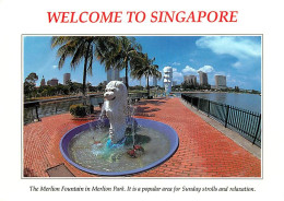 Format - 160 X 115 Mms - Singapour - Singapore - CPM - Carte Neuve - Voir Scans Recto-Verso - Singapore