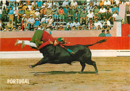 Corrida - Portugal - Tourada A Pega - Typique De La Course De Taureaux Portugaise - Carte Neuve - CPM - Voir Scans Recto - Corrida