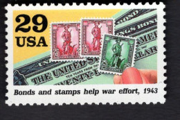 319246552 1993 SCOTT 2765G (XX)   POSTFRIS MINT NEVER HINGED - WORLD WAR II - SAVING BONDS - Ungebraucht