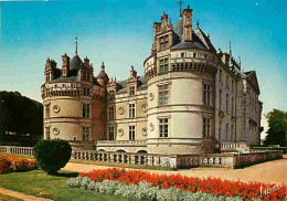 72 - Le Lude - Le Château - A Gauche  La Façade François 1er  Donnant Sur Le Parc   à Droite  La Façade Louis XVI - Fleu - Autres & Non Classés
