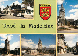 61 - Bagnoles De L'Orne - Tessé La Madeleine - Multivues - Automobiles - Blasons - CPM - Voir Scans Recto-Verso - Bagnoles De L'Orne