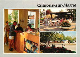 51 - Chalons Sur Marne - Le Camping - Multivues - CPM - Carte Neuve - Voir Scans Recto-Verso - Châlons-sur-Marne