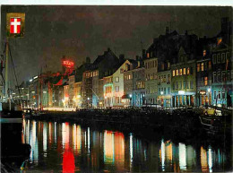 Danemark - Copenhague - Nyhavn By Night - CPM - Voir Scans Recto-Verso - Denmark