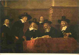 Art - Peinture - Rembrandt Harmensz Van Rijn - Les Syndics - Die Syndici - The Syndics - CPM - Voir Scans Recto-Verso - Peintures & Tableaux