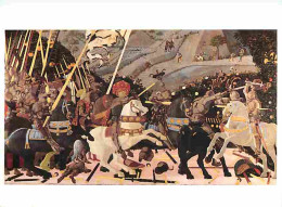 Art - Peinture - Paolo Uccello - The Battle Of San Romano - Chevaux - Carte Neuve - CPM - Voir Scans Recto-Verso - Peintures & Tableaux