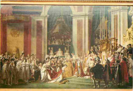 Art - Peinture - Jacques Louis David - Le Sacre - CPM - Voir Scans Recto-Verso - Malerei & Gemälde