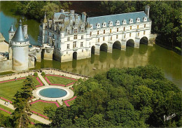 37 - Chenonceau - Le Château - Vue Aérienne - Carte Neuve - CPM - Voir Scans Recto-Verso - Chenonceaux