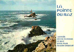 29 - La Pointe Du Raz - Le Phare De La Vieille - Un Jour De Tempête - Effet De Vagues - Voir Scans Recto Verso  - La Pointe Du Raz