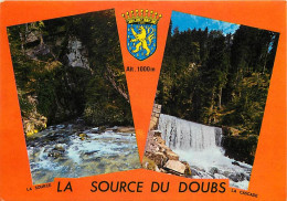 25 - Mouthe - La Source Du Doubs - Multivues - Blasons - CPM - Voir Scans Recto-Verso - Mouthe