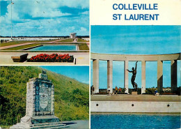 14 - Colleville Sur Mer - Saint Laurent Sur Mer - Omaha Beach - Le Cimetière Et Le Mémorial  Américain - Multivues - CPM - Sonstige & Ohne Zuordnung