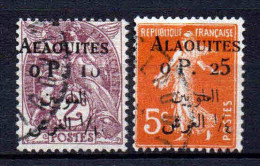 Alaouites- 1925 -  Tb De Syrie Surch - N° 1/2 -  Oblit - Used - Usati
