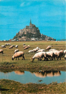 Animaux - Moutons - Le Mont Saint Michel - Les Moutons De Pré-salé - CPM - Voir Scans Recto-Verso - Autres & Non Classés