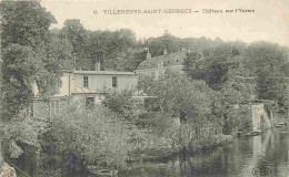 94 - Villeneuve Saint Georges - Château Sur L'Yerres - CPA - Voir Scans Recto-Verso - Villeneuve Saint Georges