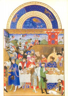 Art - Peinture - Les Très Riches Heures Du Duc De Berry - CPM - Voir Scans Recto-Verso - Malerei & Gemälde