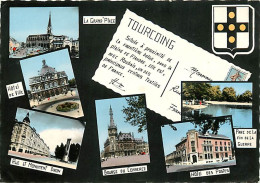 59 - Tourcoing - Multivues - Blasons - CPM - Voir Scans Recto-Verso - Tourcoing