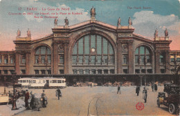 75-PARIS  LA GARE DU NORD-N°T5207-F/0201 - Pariser Métro, Bahnhöfe