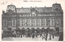 75-PARIS  LA GARE SAINT LAZARE-N°T5207-F/0199 - Métro Parisien, Gares