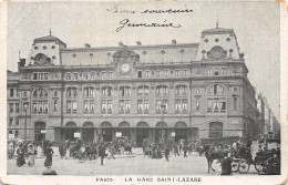 75-PARIS  LA GARE SAINT LAZARE-N°T5207-F/0191 - Pariser Métro, Bahnhöfe