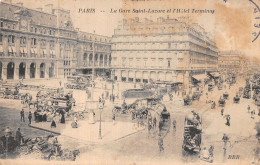 75-PARIS  LA GARE SAINT LAZARE-N°T5207-F/0139 - Pariser Métro, Bahnhöfe