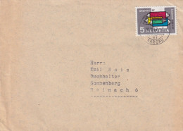 Drucksache  Reinach (Aargau)        1957 - Lettres & Documents