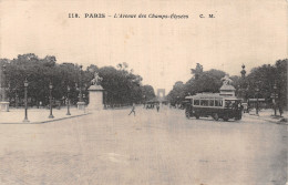 75-PARIS AVENUE DES CHAMPS ELYSEES-N°T5208-C/0293 - Champs-Elysées