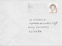 HOLANDA CC SELLO BASICA 1993 - Lettres & Documents