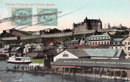 Chateau Frontenac And Citadel,Quebec - Québec - Château Frontenac