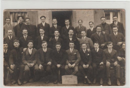 Amicale De St VICTOR La Rivière - Novembre 1924  (CARTE PHOTO)  (2 Scans) - Autres & Non Classés