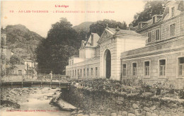 09 - AX LES THERMES - L'ETABLISSEMENT DU TEICH ET L'ARIEGE - Ax Les Thermes