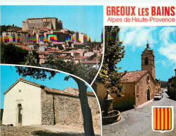 04 - GREOUX LES  BAINS  - Gréoux-les-Bains