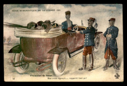 GUERRE 14/18 - ILLUSTRATEURS - PRECAUTION DE TURCO - AUTOMOBILE - Guerre 1914-18