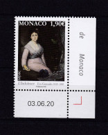 MONACO 2020 TIMBRE N°3240 NEUF** TABLEAU - Unused Stamps