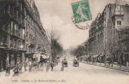 Le Boulevard Barbès (Paris - 75018) - Arrondissement: 18