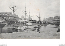 CPA (29) Port Militaire De Brest - Batterie Flottante Et Croiseurs Cuirassés - Brest