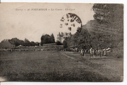 Carte Postale Ancienne Pompadour - Les Courses. Un Départ - Sports, Courses Hippiques, Chevaux, Hippodrome - Other & Unclassified