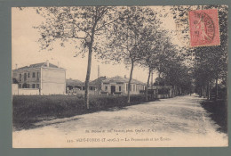 CP - 82 - Sept-Fonds - Promenades Et Ecoles - Autres & Non Classés