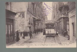 CP - 83 - Toulon - Rue De La République - Derrière De L'Hôtel-de-Ville - Tramway - Toulon