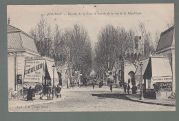CP - 84 - Avignon - Buvette De La Gare - Entrée Rue De La République - Avignon