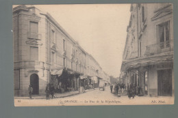 CP - 84 - Orange - Rue De La République - Orange