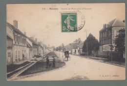 CP - 89 - Bassou - Entrée Du Pays - Route D'Auxerre - Autres & Non Classés