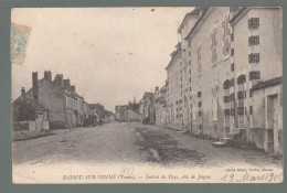 CP - 89 - Bassou-sur-Yonne - Entrée Du Pays - Côté De Joigny - Autres & Non Classés