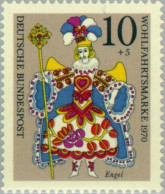 Alemania   1970, Mi. 655 ** - Unused Stamps