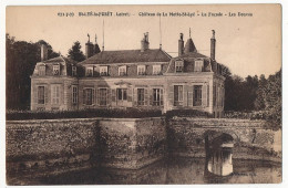 CPA - ST-LYÉ-la-FORÊT (Loiret) - Château De La Motte-St-Lyé - La Facade - Les Douves - Autres & Non Classés