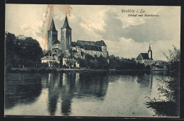 AK Rochlitz I. Sa., Schloss Mit Petrikirche  - Rochlitz