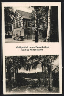 AK Bad Klosterlausnitz, Waldgasthof Zu Den Ziegenböcken, Garten  - Bad Klosterlausnitz