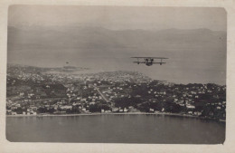 83 / FREJUS / SAINT RAPHAEL / RARE CARTE PHOTO VUE AERIENNE - Saint-Raphaël