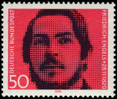 Alemania   1970, Mi. 657 ** - Unused Stamps