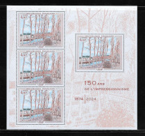 FRANCE  (FR22 - 1128 )   2024  150 ANS DE L'IMPRESIONNISME    N** - Unused Stamps