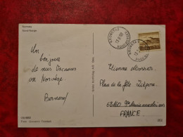 LETTRE / CARTE NORVEGE  1980 KRONSTAD POUR LIEPVRE - Otros & Sin Clasificación