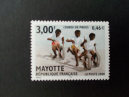 MAYOTTE MI-NR. 85 POSTFRISCH(MINT) RINGELRENNEN 2000 - Unused Stamps